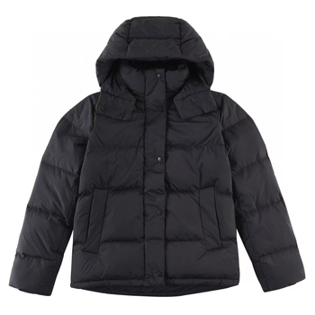 Putian Lulu ženska jakna s kapuljom, debela, uski kroj, punilo od kačjeg pera 86–90%