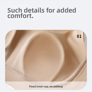 Õmblusteta rinnahoidja täis kaussidega, õhukesed vormitud kausid, seljaosa nelja rea konks-kinnitus, fikseeritud kahekordsed õlarõngad