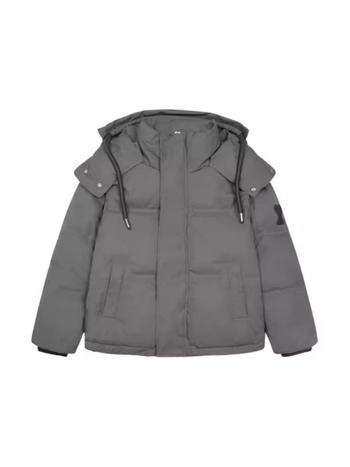 Ženska udobna puf jakna s bijelim patka perjem (>91%), chenille tkanina s kašmirom, ekstra debela, duljina 50–65 cm, zima 2024