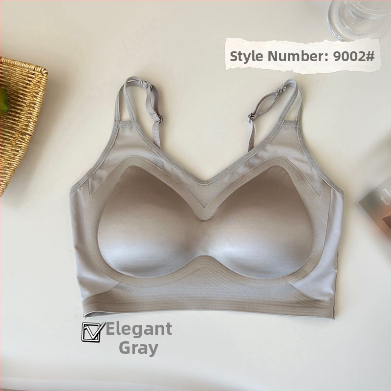 Nailonist tub-top rinnahoidja, õmblusteta, peenelt vormitud kausid, push-up, hingav, reguleeritavad rihmad