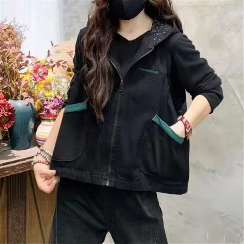 Denim prsluk urbanog stila, halter ovratnik, proljeće 2022, tkanina 95% pamuka