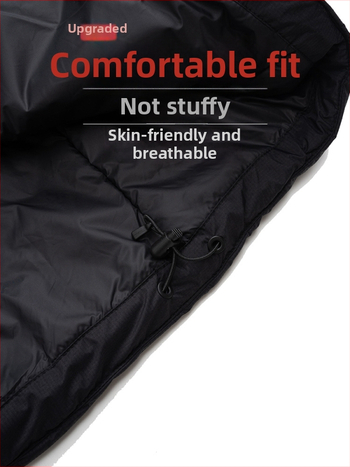 Nailonist vest polüestertäidisega, vaba lõige, lukuga taskud, talvise mudel 2025