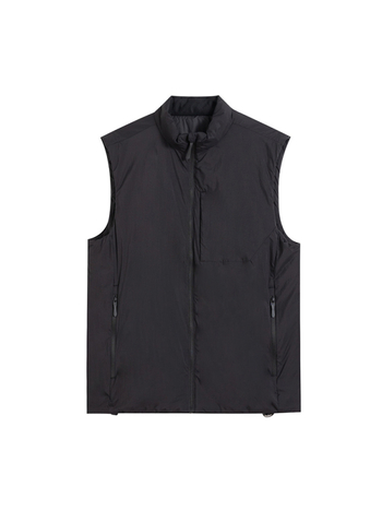 Nailonist vest polüestertäidisega, vaba lõige, lukuga taskud, talvise mudel 2025