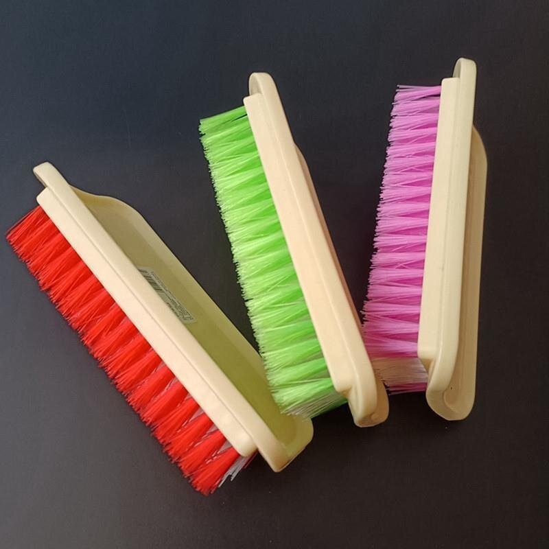 Brush Beauty Kvadratinė PP valymo šepetėlis skalbiniams — švelnus audiniams, kvadratinis dizainas; universalus skalbti drabužius, batus, pūkuotas striukes ir kelnes