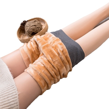 Női plüss béléses termosz-nadrág, magas derekú, vast és meleg, egyrészes alapréteg, poliészter 50–70%