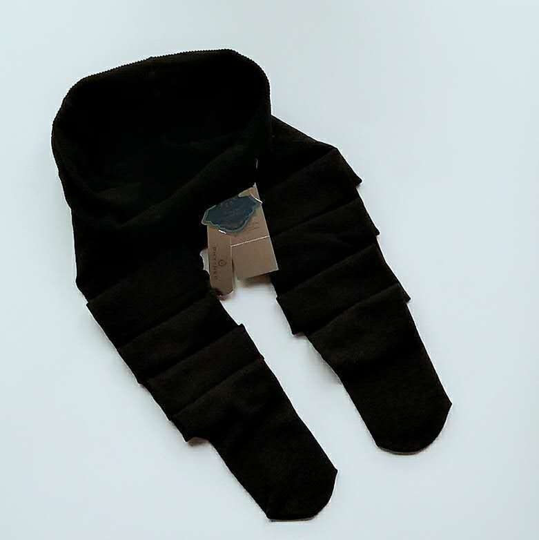 Naiste puuvillased fleece-voodriga leggingud, pikad torud, ühevärvilised, 50% nailon