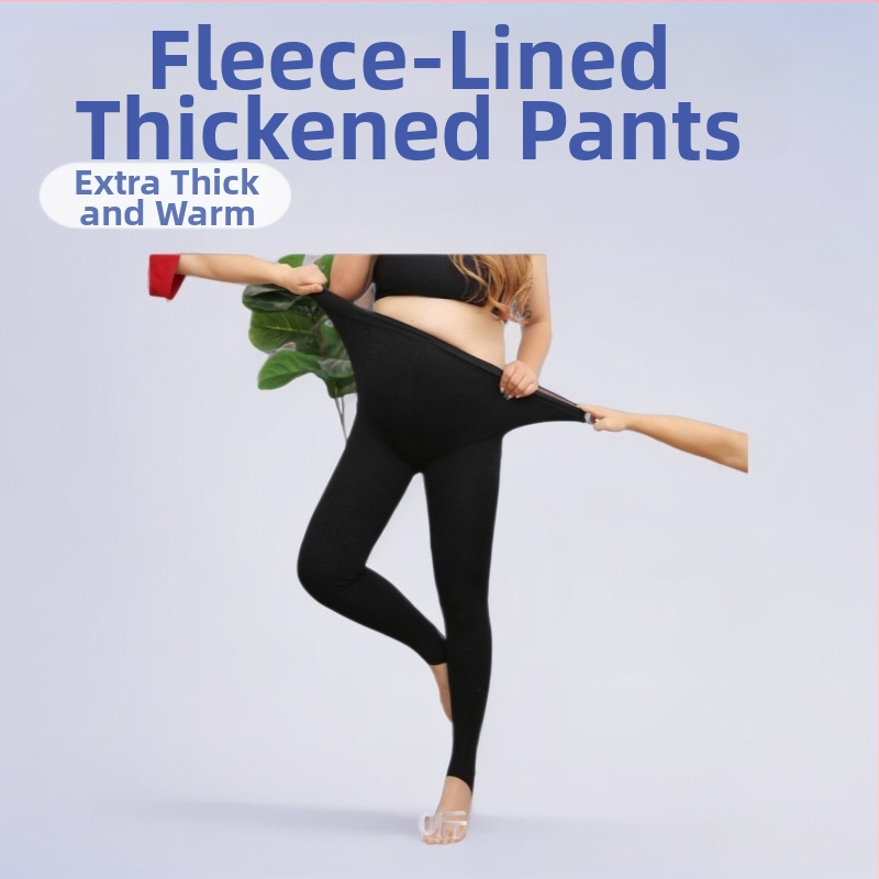 Naiste talvised leggings kõrge vöökoht, voodriga, säärega, ekstra paksud ja soojad.