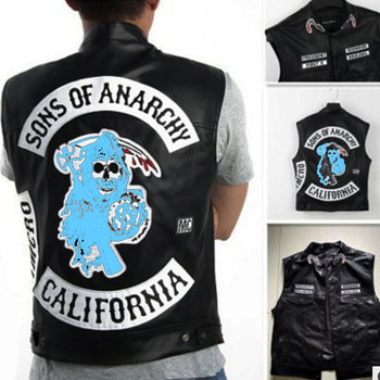 Meeste vest, slim-fit, PU nahk, geomeetriline muster, ühe rea nupud sulgemine