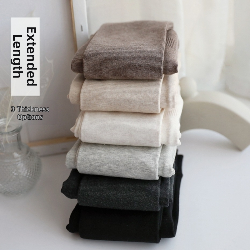 Sunny garden fliisiga vooderdu sukkpüksid, paksud, vertikaalsed triibud, pikad; puuvillast