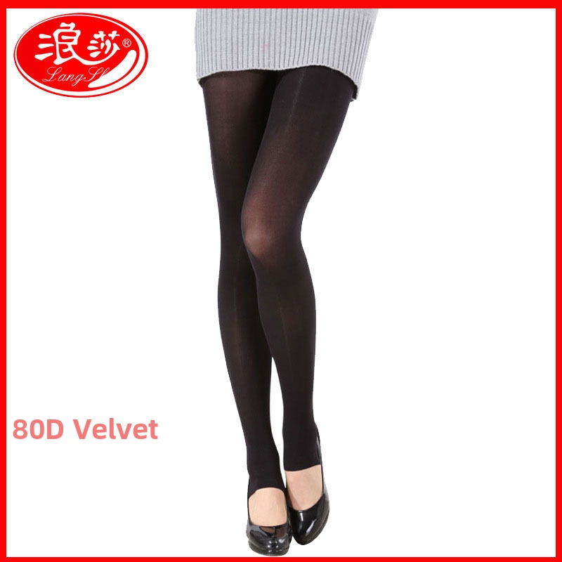 Veluurist 80D sukkpüksid vormimiseks, ühevärviline muster, õhuke, nailon 90%