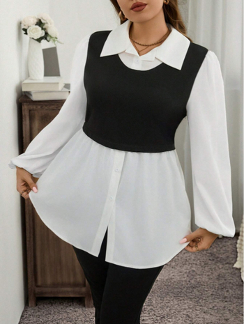 Naistele polo särk pikkade varrukatega, polüester 95%+, polo krae, suvi 2025