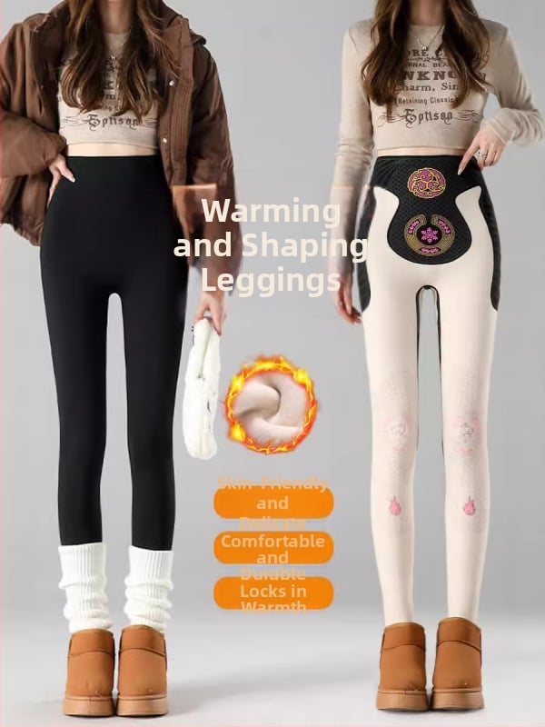 Леггинси за йога с 3D модел, нейлон-спандекс смес (70–80% нейлон, 20–30% спандекс), екстра-плътни за топлина, дължина 9/10, тесен силует