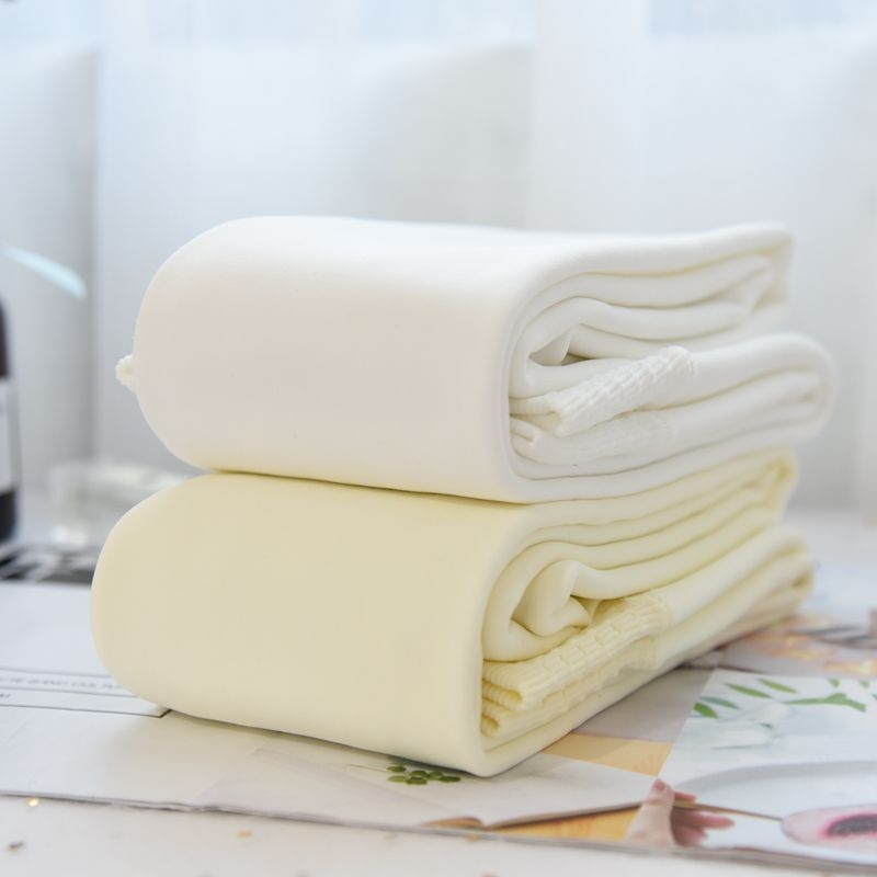 Ženske zimske bijele čarape-tights s flis unutrašnjom, debeli, japanskog stila, za svakodnevnu upotrebu