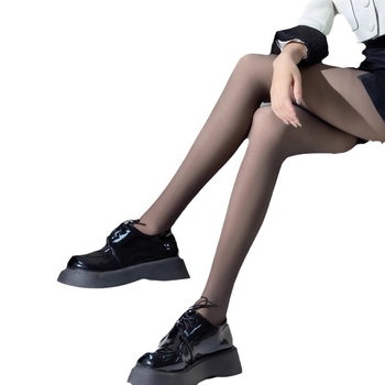 Цялостни чорапогащи-боди, стил гащеризон, дебели и топли, подплатени флис, полиестер-спандекс