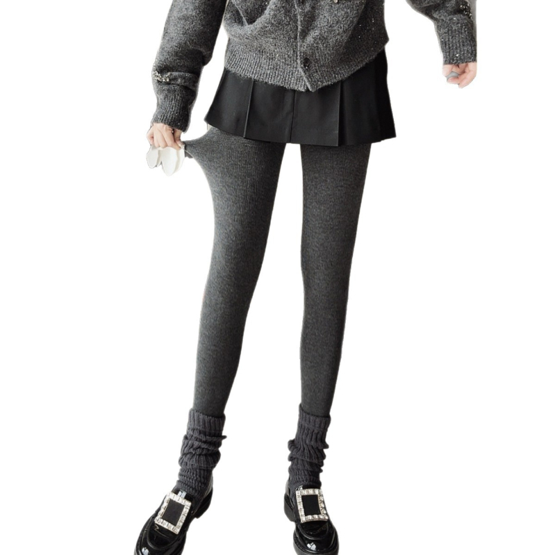 Fairy Coco θερμές εγκυμοσύνης κάλτσες ολόσωμες από βαμβάκι-σπαντέξ, υψηλή ελαστικότητα, τριών τμημάτων συμπίεση, μήκος εννέα σημείων