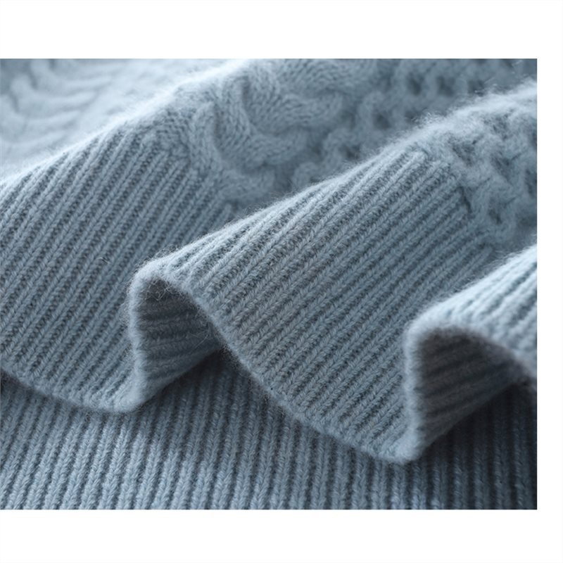 Γυναικείος πλεκτός πουλόβερ από chenille με πόλο γιακά, raglan μακριά μανίκια, μίγμα σπάντεξ