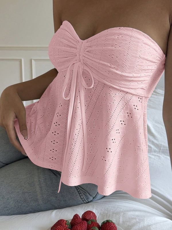 Tube top uskog kroja, kratka duljina 40-50 cm, poliester 95%+, spandeks 5%