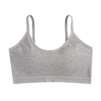 Din bumbac 100%, bustier tubular top, cupă 3/4, cupe subțiri modelate, stil vestă, sport lejer