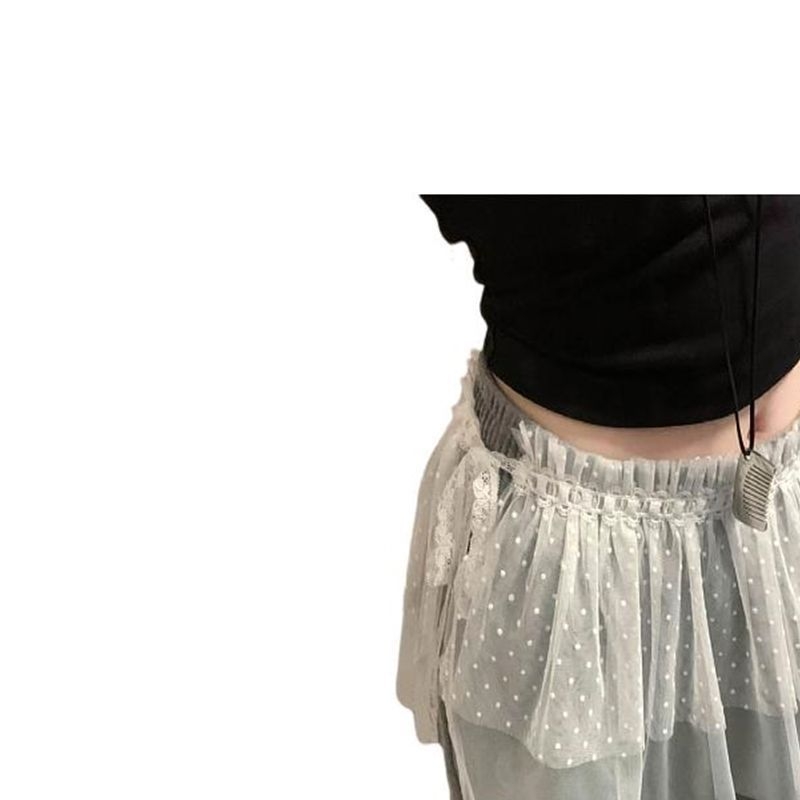 Suknja A-kroja od vunenog platna s 30-50% drugih vlakana - proljeće 2025