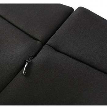 Tutu suknja s visokim strukom, kratka, plisirana, poliester 95%+, gradski stil