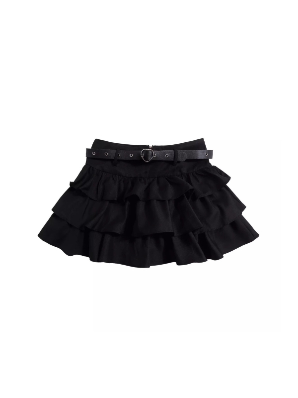 Suknja A-linije s visokim strukom, puhasta poliester tkanina, mikroelastičnost, bez glačanja (ljeto 2025)