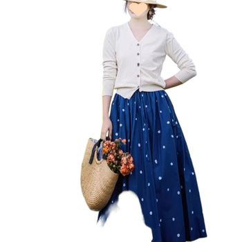 NORNS GIRL midi sukňa s abstraktným vzorom, modalová látka, mikroelastickosť, jeseň 2025