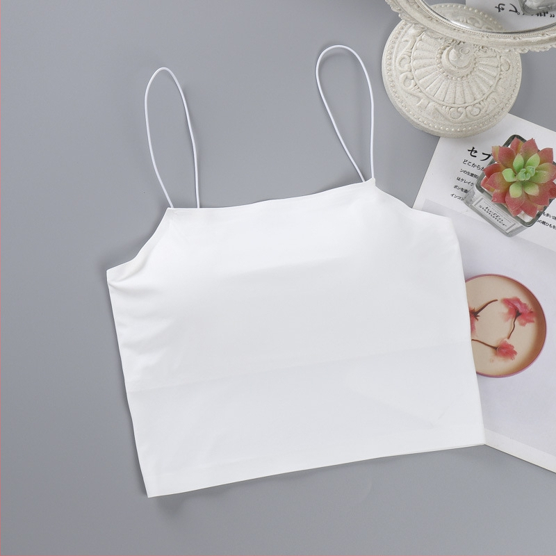 Ice Silk top za grudi s bezšavnim leđima - prozračan, pun košarica, Mold Cup, 80–90% glavnog materijala