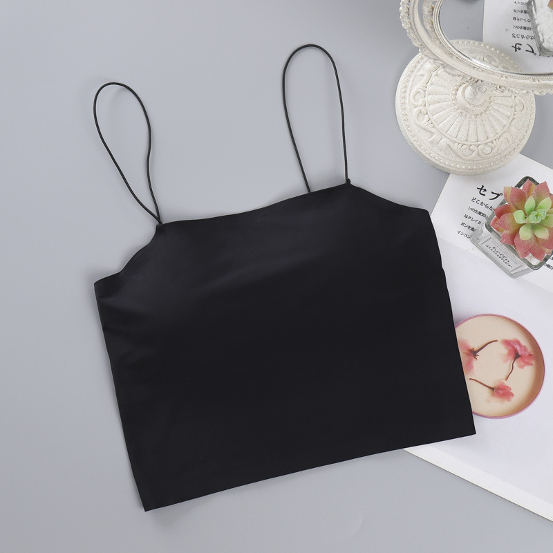 Ice Silk top za grudi s bezšavnim leđima - prozračan, pun košarica, Mold Cup, 80–90% glavnog materijala