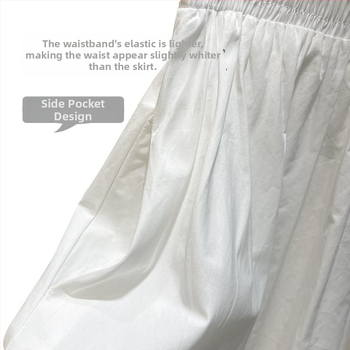 A līnijas midi svārki sievietēm – izsmalcināts pilsētas stila tēls, zīmols Xuan Dou, 2025. gada pavasaris