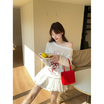 Bluza za sunce s dugim rukavima, lagana poliester tkanina, širok kroj, srednja duljina, anime uzorak