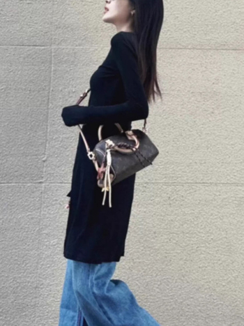 Слънцезащитна покривна риза с френски стил, А-линейна кройка, дълги ръкави, средна дължина, нейлон/полиестер смес, UPF30+