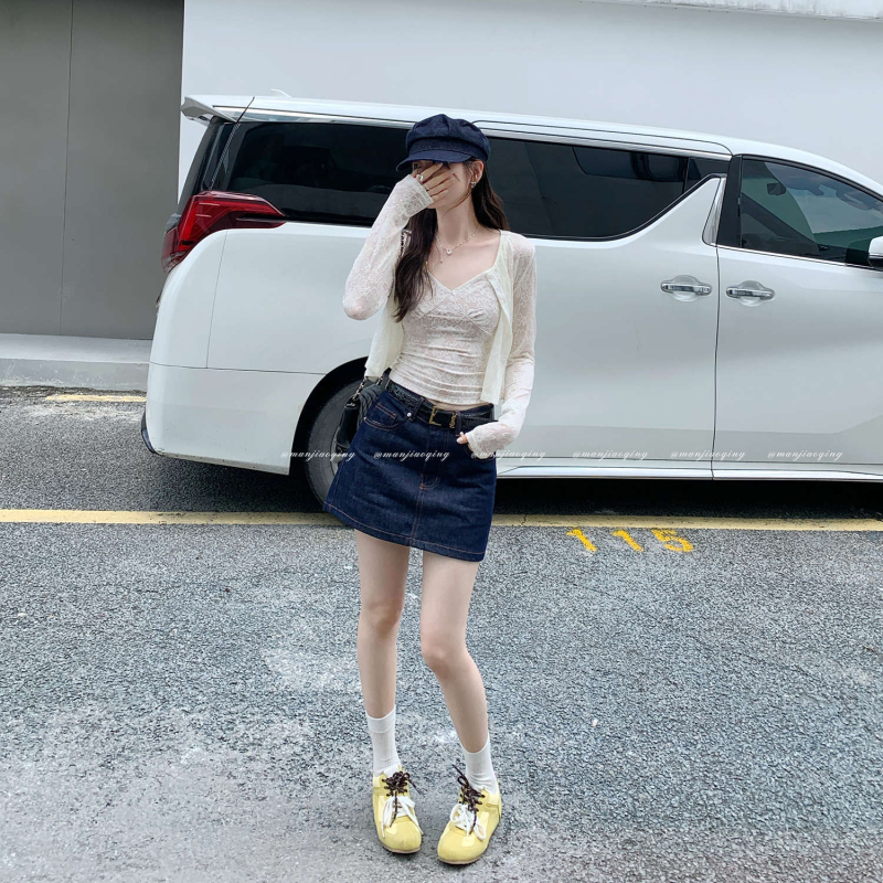 Ženski najlonski top s dugim rukavima i otvorenim prednjim dijelom, floralni uzorak, opuštena kroj, UPF30+ zaštita od sunca