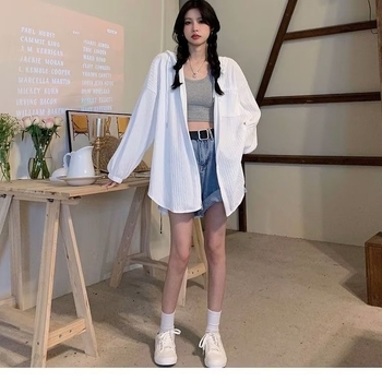 Ženski kardigan s kapuljom, UV zaštita UPF50+, srednja duljina, slobodan kroj, od poliestera, tanak materijal