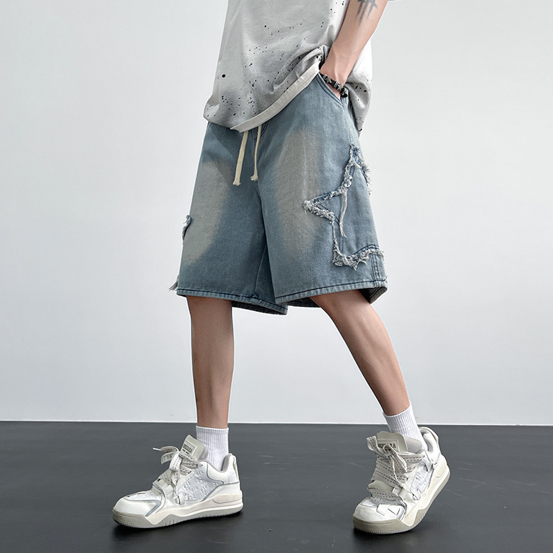 GATCREY muške kratke hlače od poliestera - ravni kroj, ljeto, mikro-elastičnost