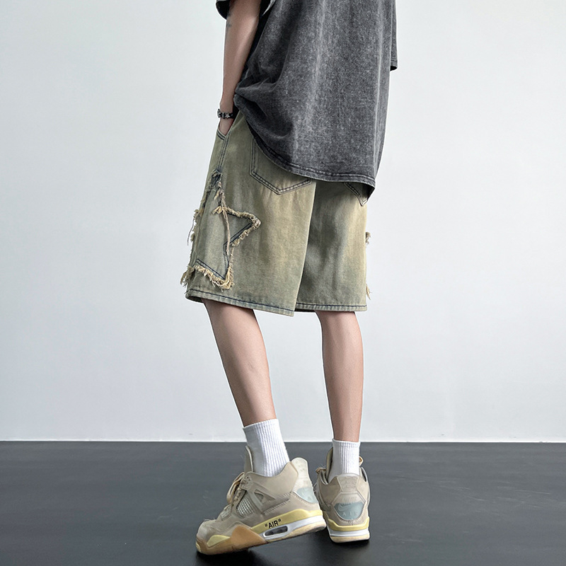 GATCREY muške kratke hlače od poliestera - ravni kroj, ljeto, mikro-elastičnost