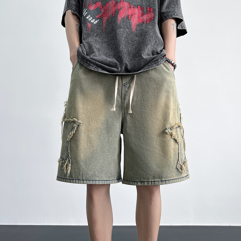 GATCREY muške kratke hlače od poliestera - ravni kroj, ljeto, mikro-elastičnost