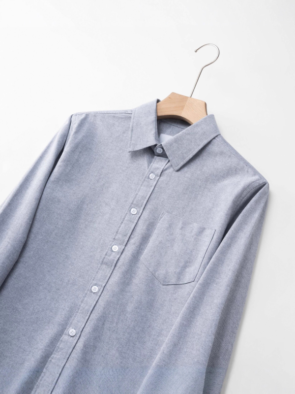 Cămașă cu mâneci lungi, croială slim, guler clasic, 96% bumbac