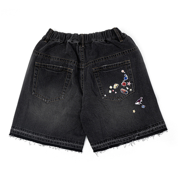 Muške traper kratke hlače - elastičan pojas, opušten kroj, 100% pamuk, Ljeto 2025