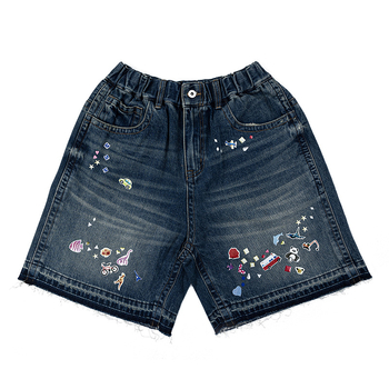 Muške traper kratke hlače - elastičan pojas, opušten kroj, 100% pamuk, Ljeto 2025