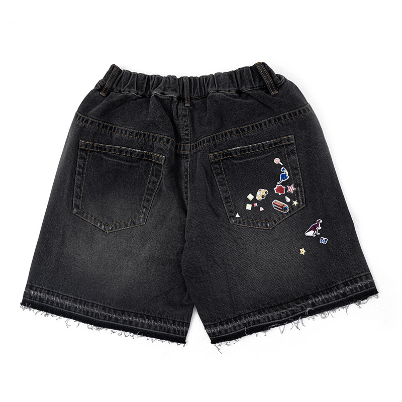 Muške traper kratke hlače - elastičan pojas, opušten kroj, 100% pamuk, Ljeto 2025