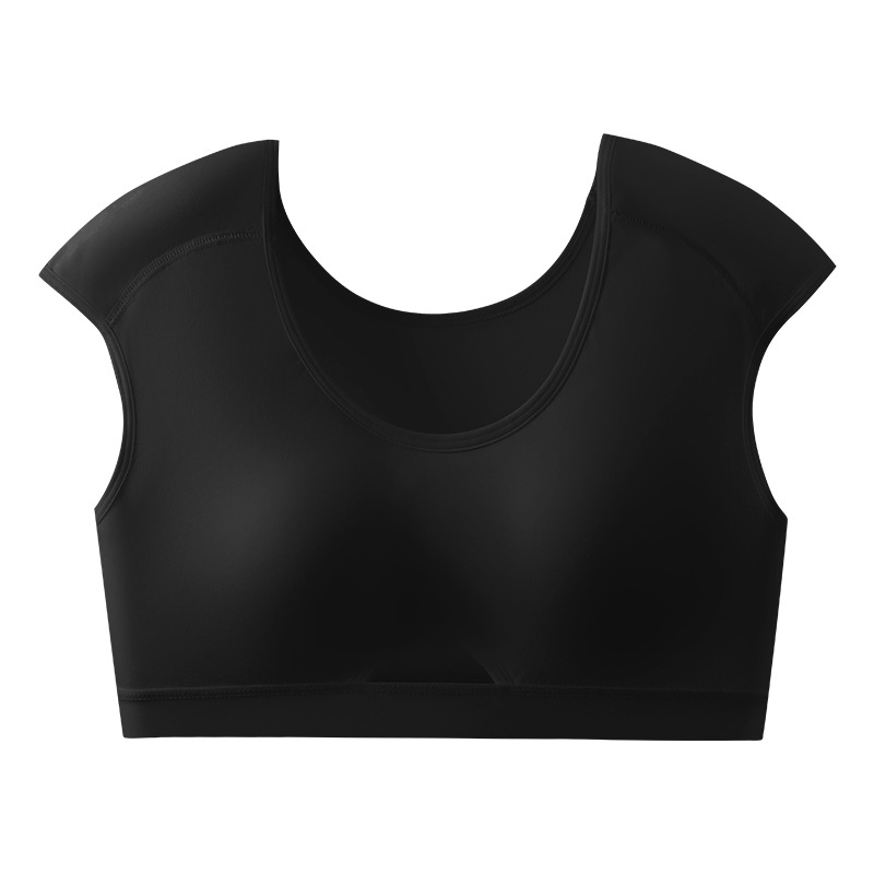 Top de sutien/tub din bumbac, cupă completă, cupă medie, stil vestă, susținere a sânilor și modelare a corpului