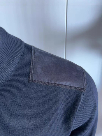 Πουλόβερ από μαλλί, στρογγυλός λαιμός, 100% λεπτό μαλλί, μακριά μανίκια, χειμερινό εργασιακό ρούχο