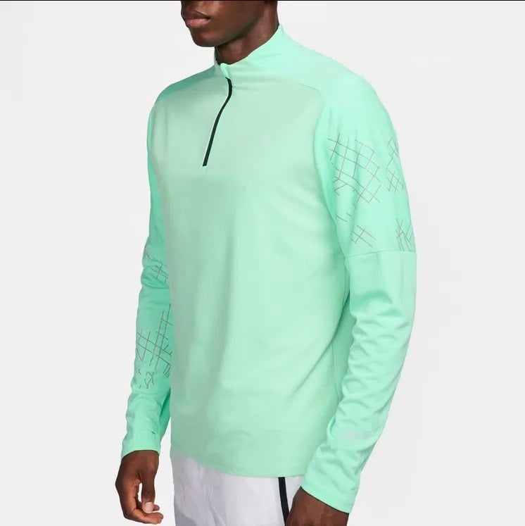 Sportska jakna s brzo sušećom i prozračnom tkaninom, stojeći ovratnik, zatvarač, poliester smjesa