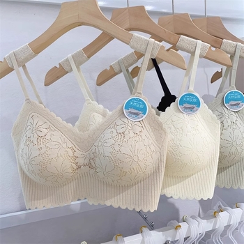 Bez naramenica wrap za dojke od ice silk, najlonska baza, pune čaše s tankim oblikovanim čašicama, čipkasti stražnji dio