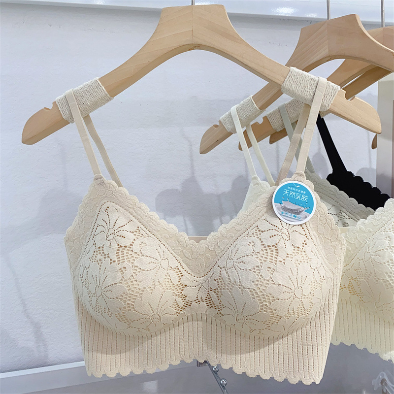 Bez naramenica wrap za dojke od ice silk, najlonska baza, pune čaše s tankim oblikovanim čašicama, čipkasti stražnji dio