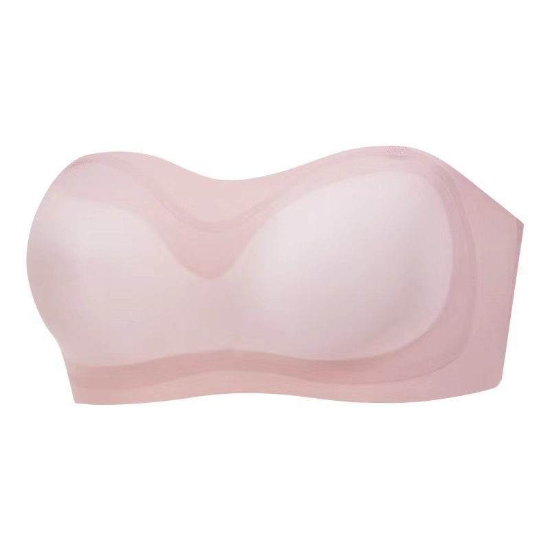 Ice Silk Τοπ χωρίς τιράντες – 3/4 Cup, Αποσπώμενες Διπλές Τιράντες, Μοντέλο με λεπτή επάνω και παχύτερο κάτω, Χωρίς μεταλλικό δαχτύλιο