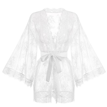 Ženski čipkasti kardigan-župan, poliester 95–100%, srednja gustoća tkanine 141–160 g/m2, proljeće 2024 izlazak, porijeklo Foshan.