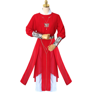 Tianguan Blessing cosplay kostým s vlasmi a topánkami – unisex, staroveký štýl pre hry a anime, 90% polyester + 10% ľan, zmes chemických vlákien, jar 2022