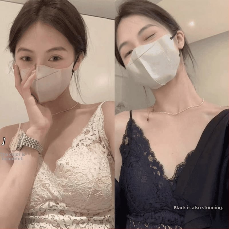 Vieno sluoksnio nėrinių liemenėlė su ultratankiais latekso formuojamais kupoliukais, fiksuoti dvigubi dirželiai, nėrinių įdaila, nugaros grožio dizainas