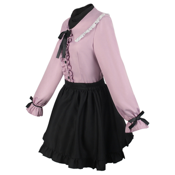 Cosplay Kostým – Vampírske Lolita Odev pre Anime Hry, Polyester 30–50% Tkanina, Seven Flowers, Jeseň 2023